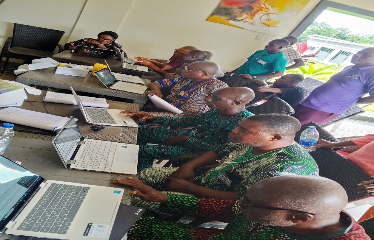 Render Workshop in session as some Translators use their laptops to facilitate accurate audio scripture translation.